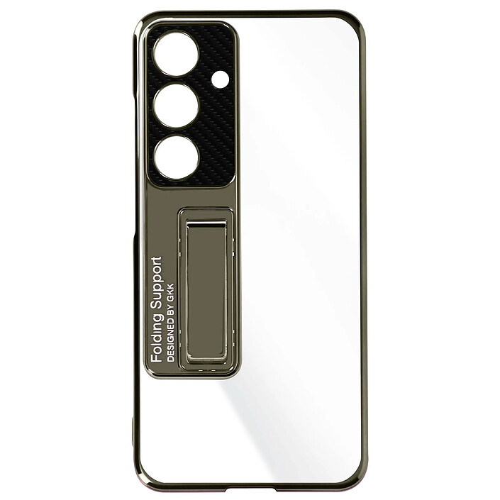 Avizar Coque pour Samsung S24 Dos Rigide Contour Souple avec Béquille Support