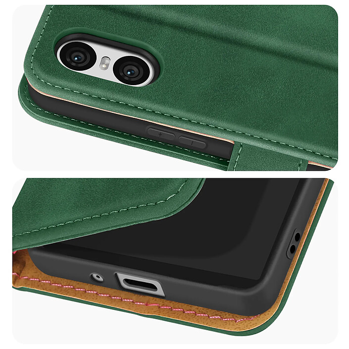 Avizar Étui pour Sony Xperia 10 VI Clapet Portefeuille pas cher