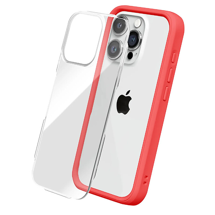 Rhinoshield Coque pour Apple iPhone 15 Pro Max Modulaire MOD NX(TM) Rouge