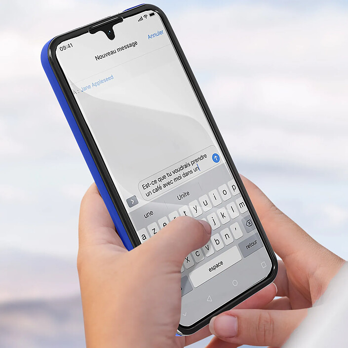 Avizar Coque Intégrale pour Samsung A05S Rigide et Avant Souple Tactile pas cher