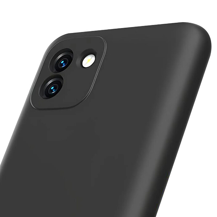 Acheter Jaym Coque pour Samsung Galaxy A03 4G Premium Silicone Microfibre Noir