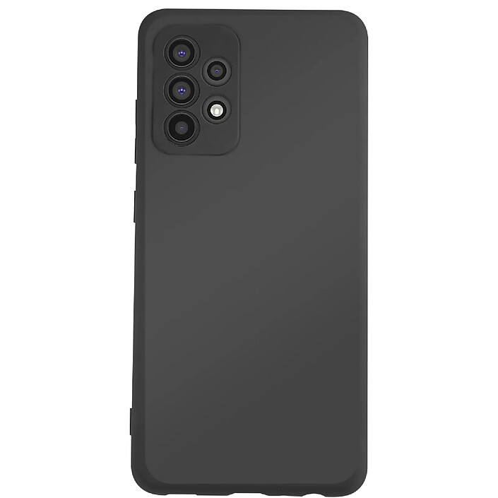 Jaym Coque pour Samsung Galaxy A32 5G Premium Soft Feeling Noir