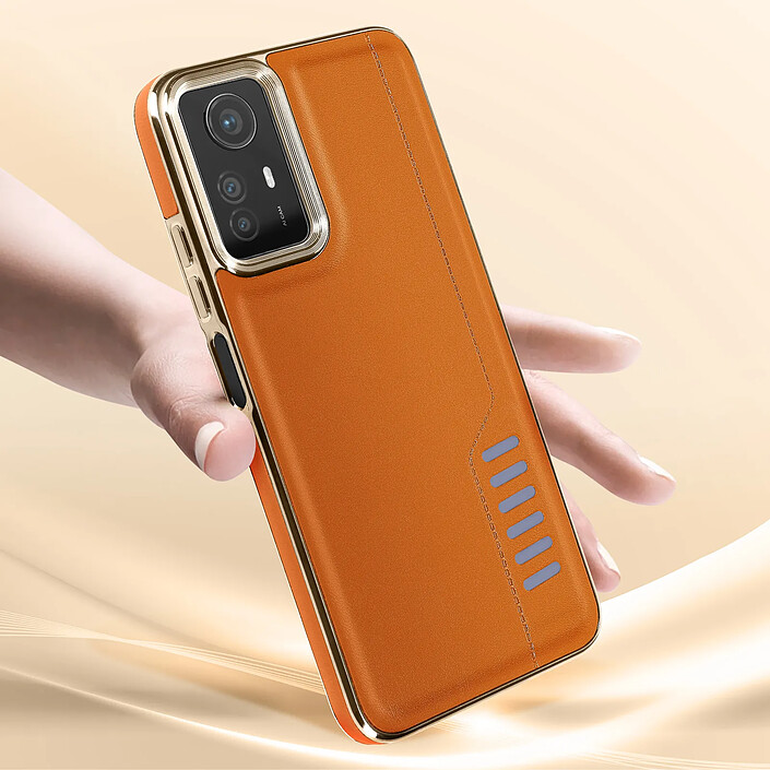 Avis Avizar Coque pour Xiaomi Redmi Note 12S Semi-rigide Effet Cuir Contour Souple