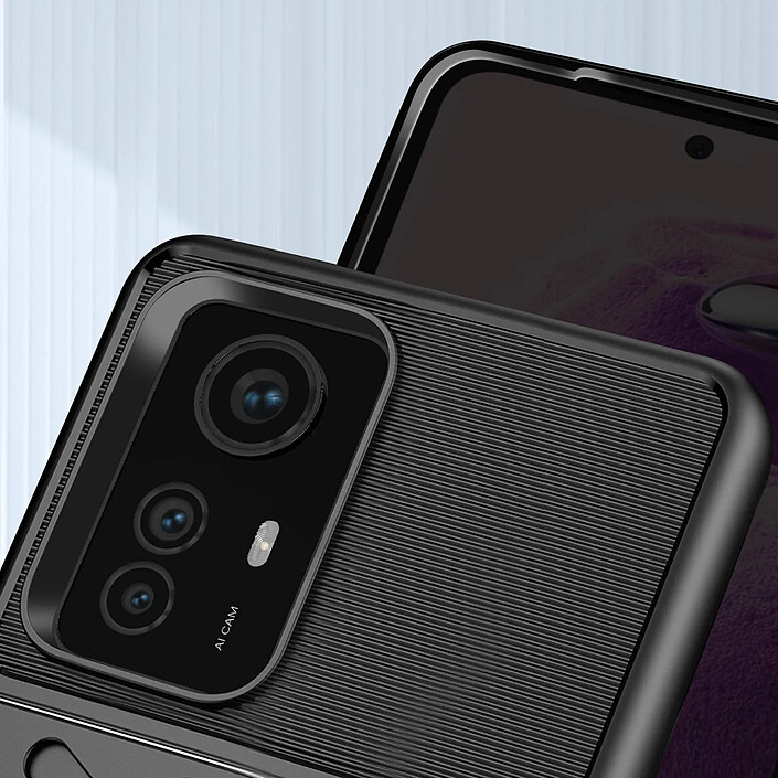 Avis Avizar Coque Souple pour Xiaomi Redmi Note 12S Design Strié Antidérapant