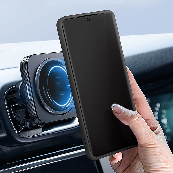 Acheter Avizar Coque pour Redmi Note 13 Pro Plus Bague Métallique Fonction Support Noir