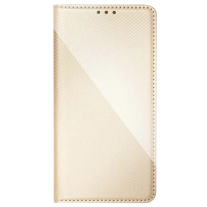 Jaym Étui Folio pour Apple iPhone 15 Pro Magnétique Fonction Stand Dorée pas cher