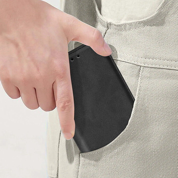 Avizar Étui pour Samsung S24 et S25 Portefeuille Fonction Support pas cher