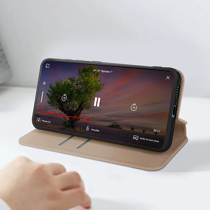 Avis Avizar Étui Folio pour Redmi Note 13 Pro 5G avec Porte-cartes et Fonction Support Dorée