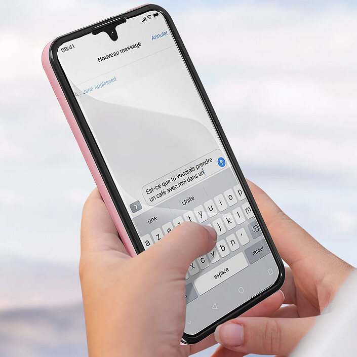 Avizar Coque Intégrale pour Samsung A05S Rigide et Avant Souple Tactile pas cher