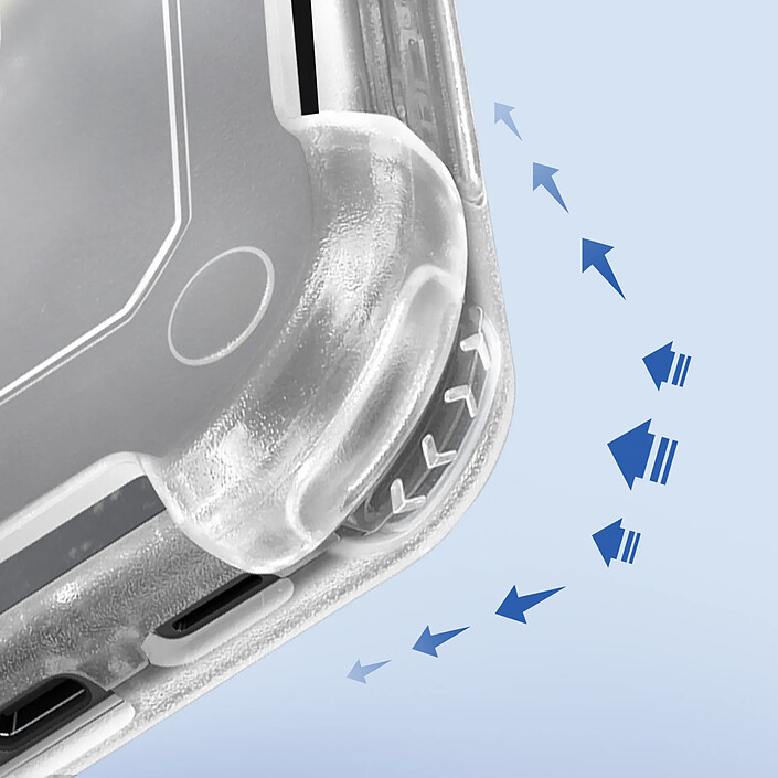 Avizar Coque pour Samsung S24 et S25 Clip Ceinture Antichoc Coins Bumper Transparent pas cher