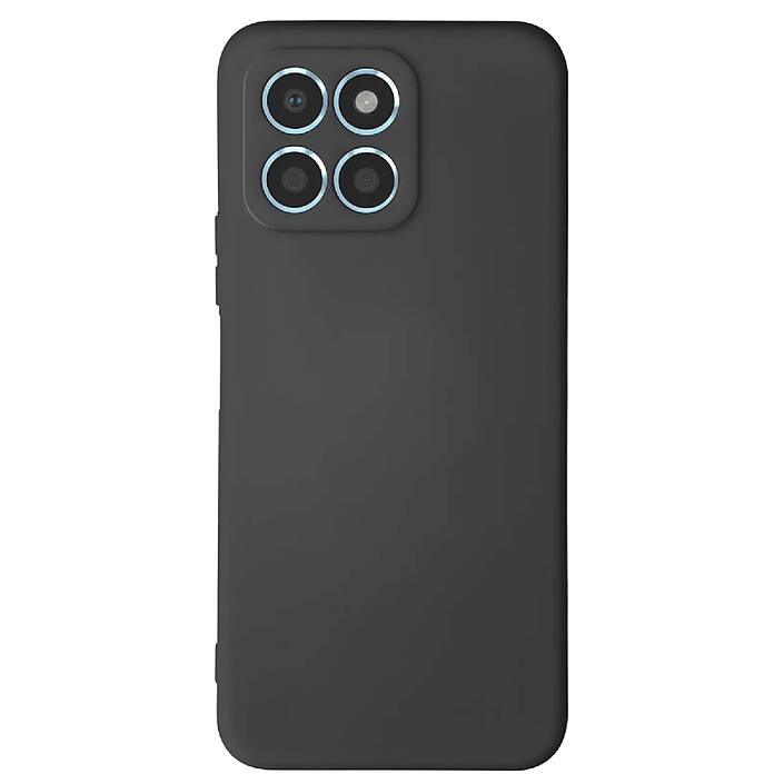 Jaym Coque pour Honor X6 / X8 5G / 70 Lite Premium Silicone Microfibre Noir
