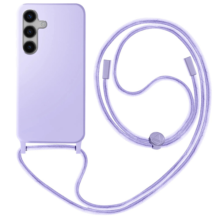 Avizar Coque Cordon Semi-Rigide pour Samsung S24 et S25 pas cher