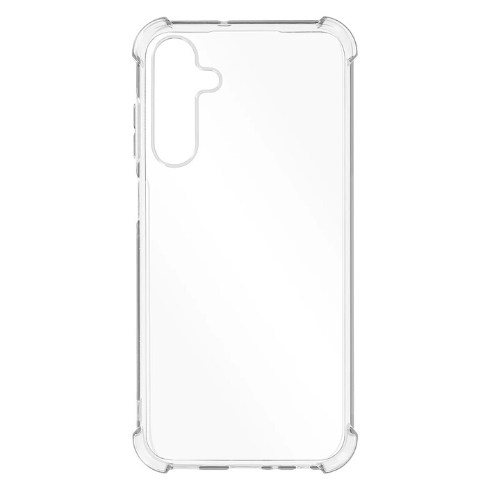 Avizar Coque pour Samsung Galaxy A25 5G Silicone Coins Bumper Antichocs Transparent