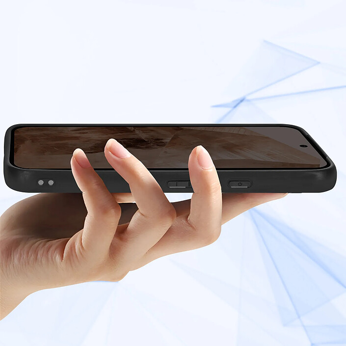 Avizar Coque pour Google Pixel 8A Bi-matière Aspect Cuir Cowhide Cover pas cher