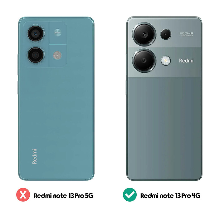 Acheter Avizar Étui pour Xiaomi Redmi Note 13 Pro 4G Portefeuille et Support Vidéo Violet