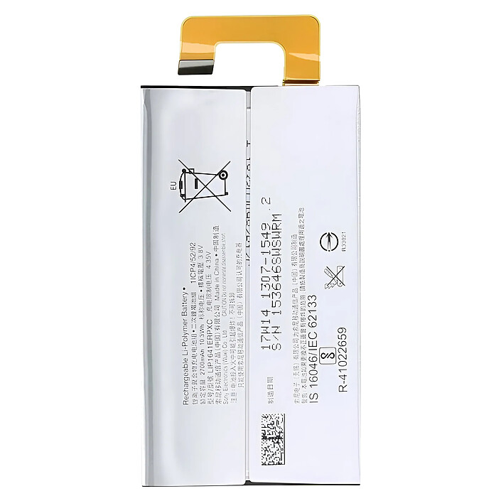Clappio Batterie interne pour Sony Xperia XA1 Ultra 2700mAh LIP1641ERPXC