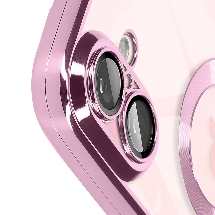 Avis Avizar Coque Série Glam pour iPhone 16 Antichoc Rose