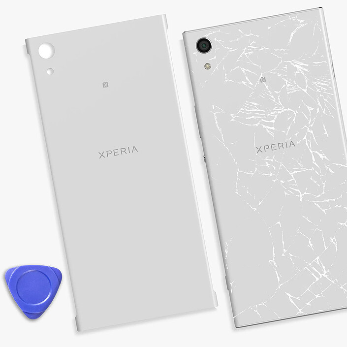 Acheter Clappio Cache batterie de remplacement pour Sony Xperia XA1 Ultra Blanc