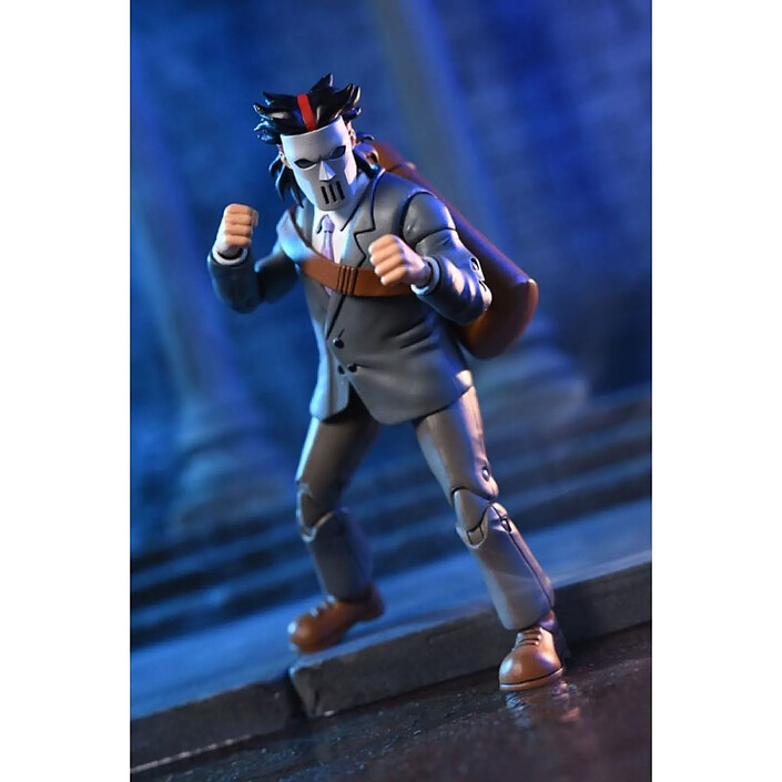 Avis Les Tortues Ninja (Cartoon) - Pack 2 figurines Business Suit Casey Jones & Split Foot Soldier 18 cm