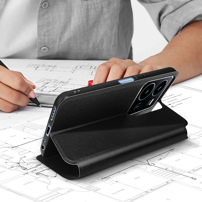 Acheter Myway Étui pour Vivo Y22s et Y35 Clapet Porte-Carte Support Vidéo Myway Noir