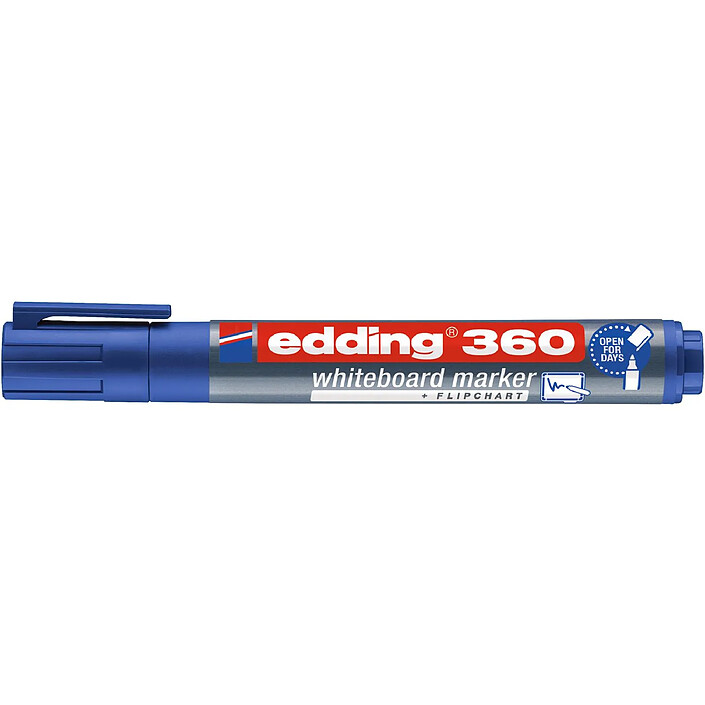 Avis EDDING Marqueur pour Tableaux Blancs 360 Bleu Pointe Ronde 1,5-3 mm x 5
