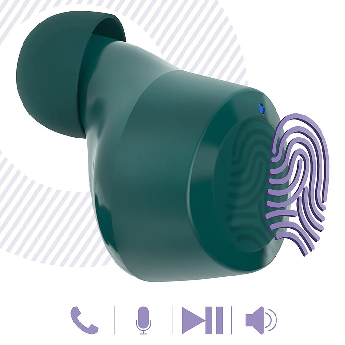 Avis Belkin Écouteurs Sans Fil Bluetooth 5.2 Commandes Tactiles Double Microphone Vert foncé