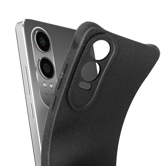 Acheter iMak Coque pour OnePlus Nord CE 4 Lite Souple Coins Bumper Caméra Protégée Noir
