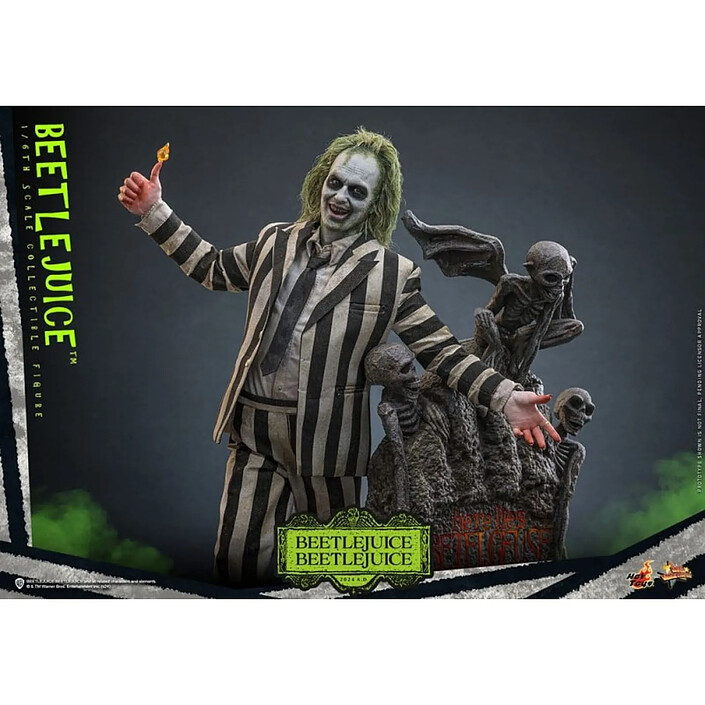 Beetlejuice - Figurine Movie Masterpiece 1/6 Beetlejuice 30 cm pas cher