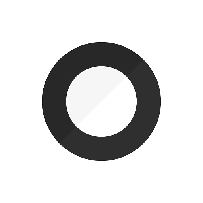 Relife Lentille Caméra Arrière pour iPhone SE 2022, SE 2020, 8 et 7 Noir