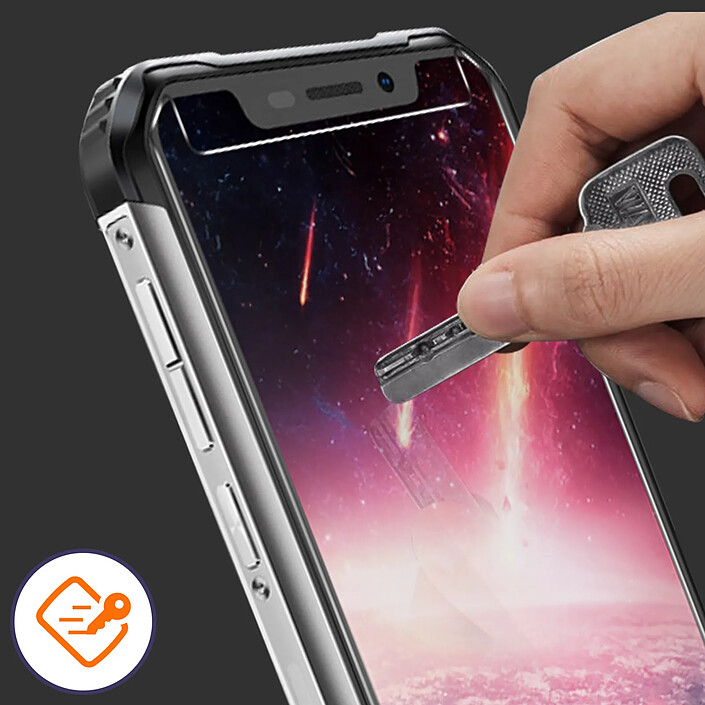 iMak Film Blackview BV9600 Verre Trempé 9H Bords Biseautés Imak Transparent pas cher