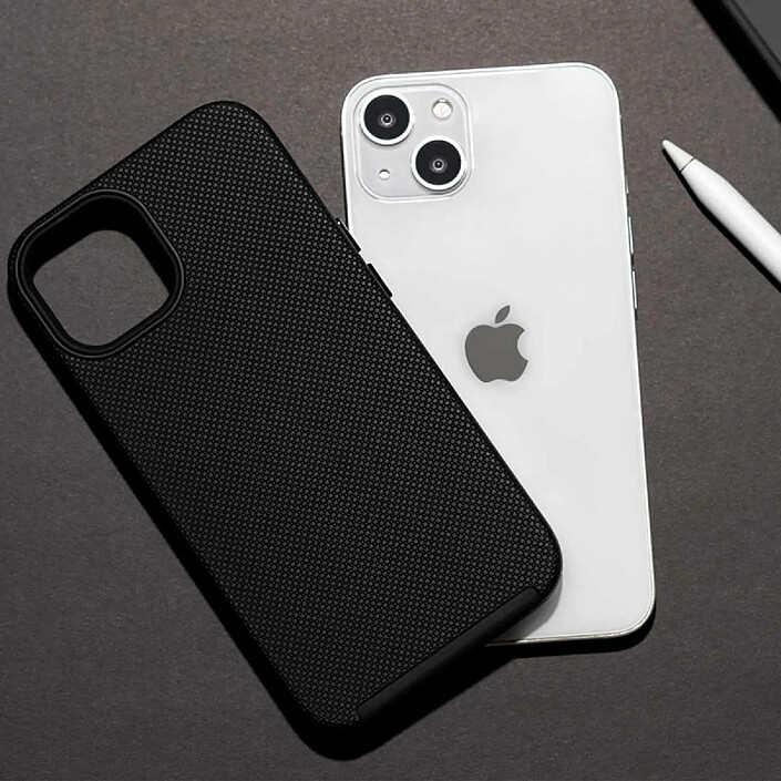 Acheter Eiger Coque pour iPhone 14 Plus Rigide avec 2 Couches Ultra-Renforcée Anti-Chute 4M Noir