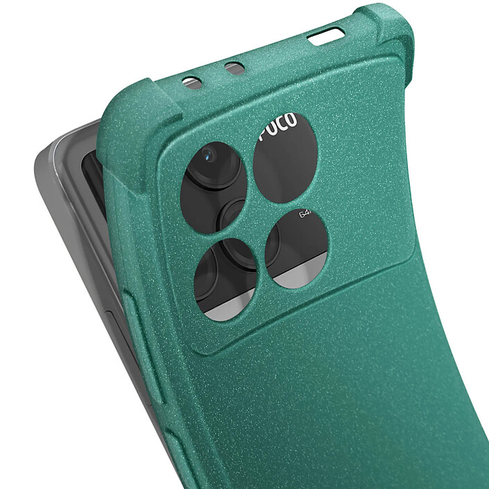 Avis iMak Coque pour Xiaomi Poco X6 Pro Souple Coins Renforcés Caméra Protégée Vert foncé