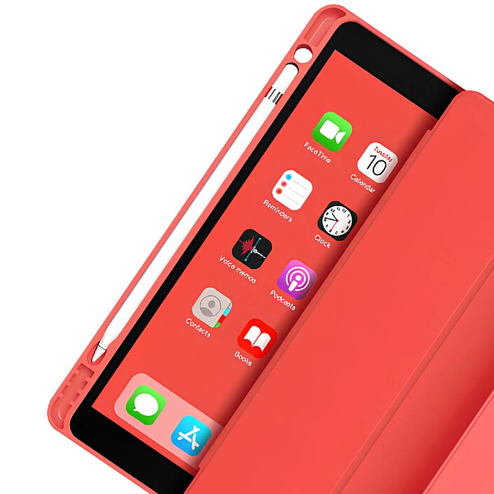 Acheter Eiger Étui pour iPad Mini 6 (2021-2023) Folio Renforcé à Fonction Support Magnétique Rouge