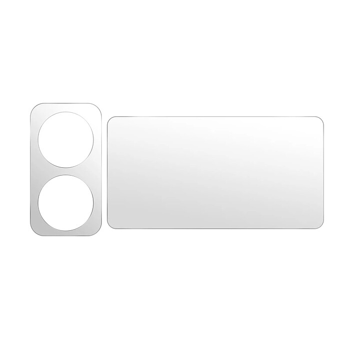 iMak 2x Films Caméra pour Samsung Galaxy Z Flip 3 Verre Trempé 9H Anti-traces Transparent