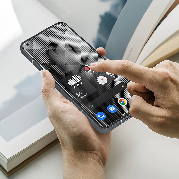 Acheter iMak Verre Trempé pour Nothing Phone 1 Dureté 9H Adhésion Totale Antichoc Transparent