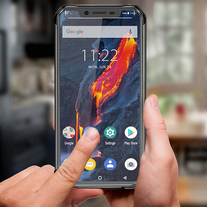 Acheter iMak Film Blackview BV9600 Verre Trempé 9H Bords Biseautés Imak Transparent