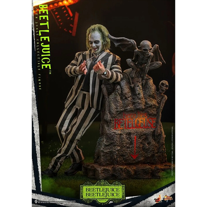Acheter Beetlejuice - Figurine Movie Masterpiece 1/6 Beetlejuice 30 cm