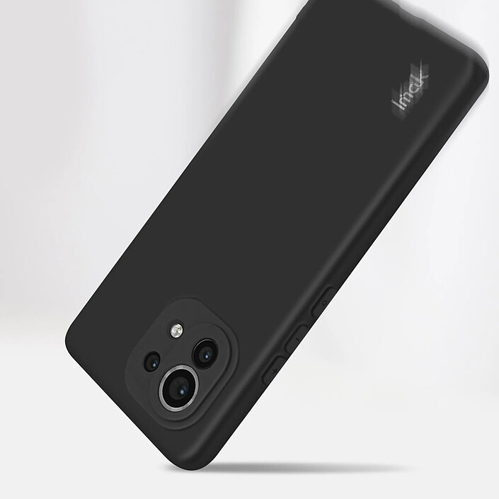 Acheter iMak Coque pour Xiaomi Mi 11 Silicone Gel Flexible Résistant Fine Légère Noir