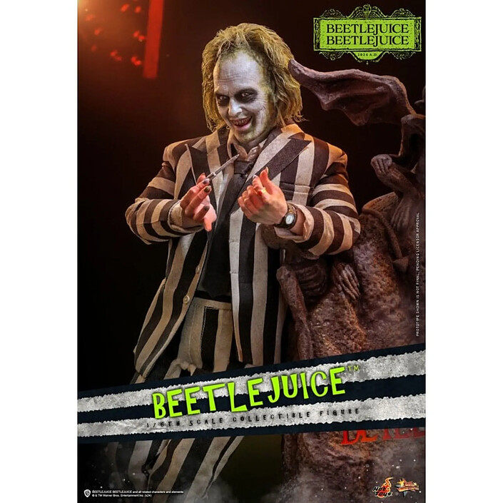 Avis Beetlejuice - Figurine Movie Masterpiece 1/6 Beetlejuice 30 cm