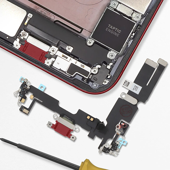 Acheter Relife Connecteur de Charge Lightning pour Apple iPhone 14 Plus Rouge