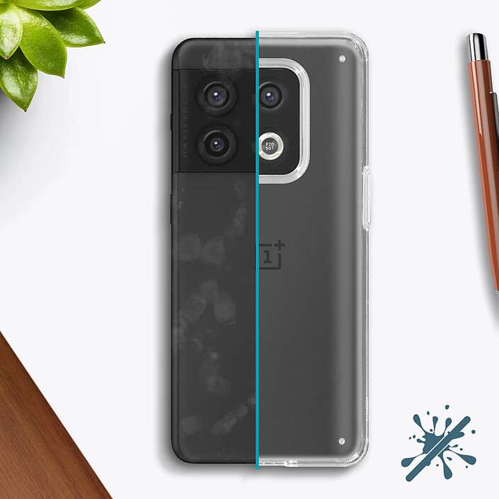 Avis iMak Coque pour OnePlus 10 Pro 5G Hybride Coins Renforcés Fine Cristal Transparent