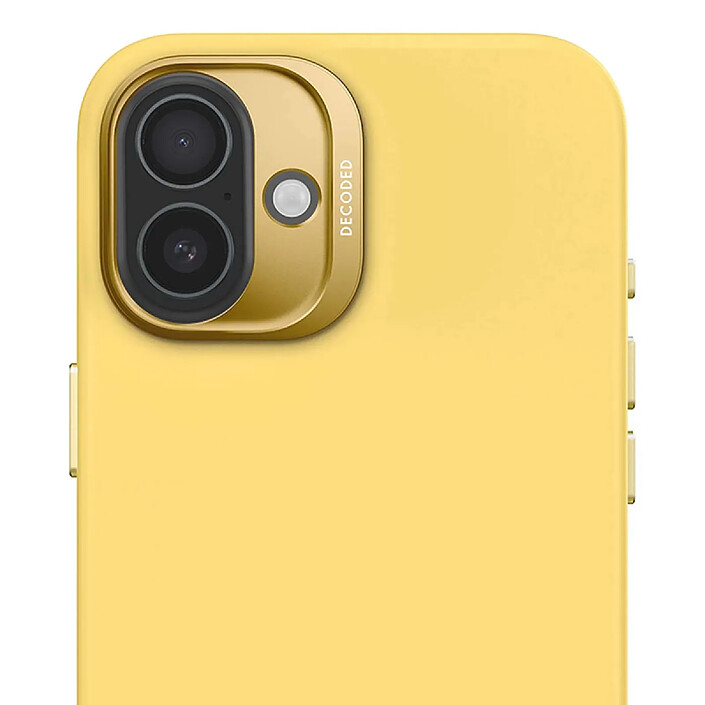 Acheter Decoded Coque MagSafe pour iPhone 16 Plus en Silicone Antimicrobienne Jaune