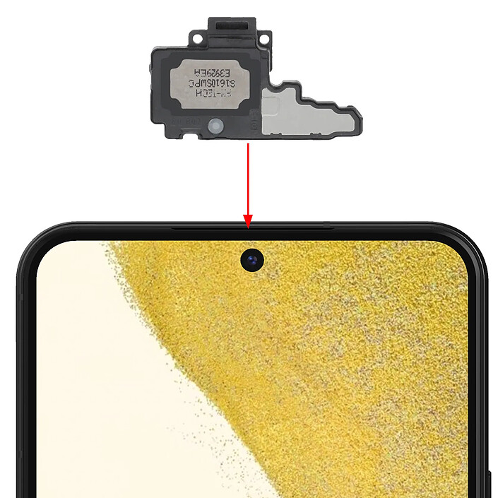 Avis Clappio Haut-parleur interne pour Samsung Galaxy S22 Écouteur de remplacement