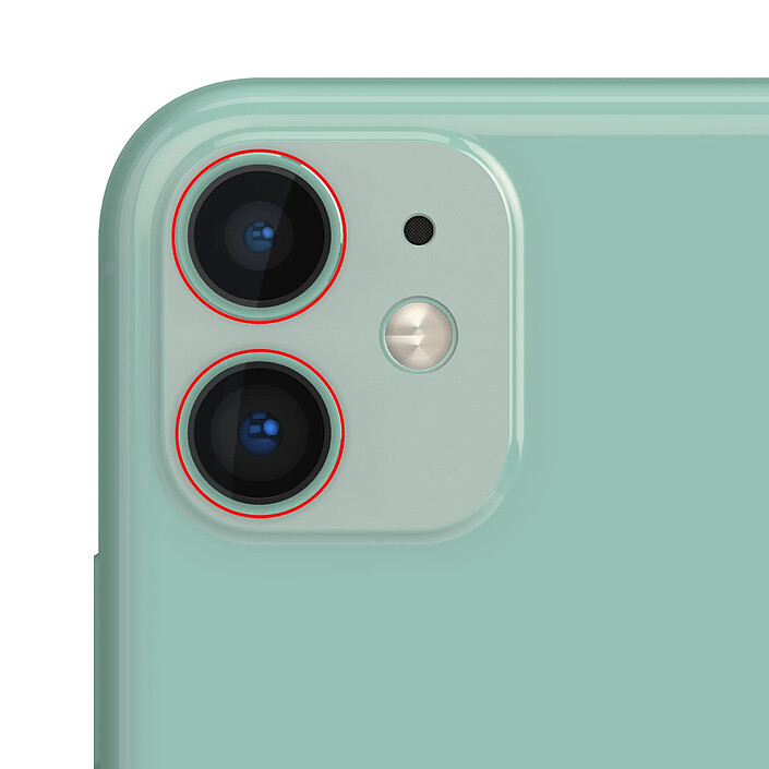 Avis Clappio Lentille Caméra Arrière pour iPhone 11 100% Compatible Vert