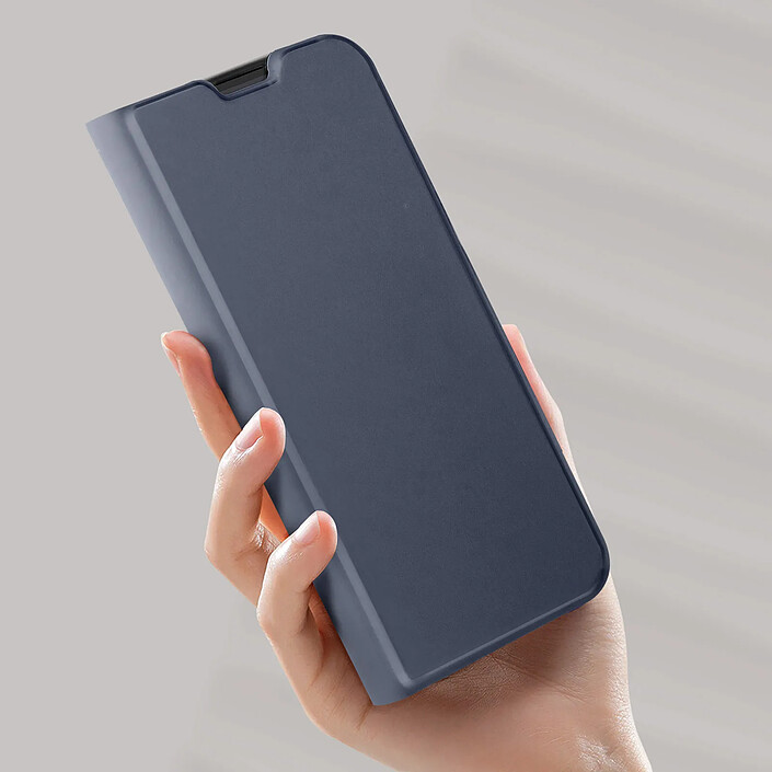 Acheter Avizar Étui pour iPhone 16 Pro Max Soft touch Porte-carte Support Vidéo Bleu nuit