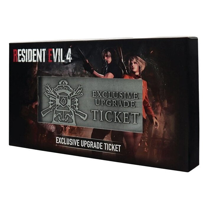 Avis Resident Evil 4 - Réplique 1/1 Metal Exclusive Upgrade Ticket