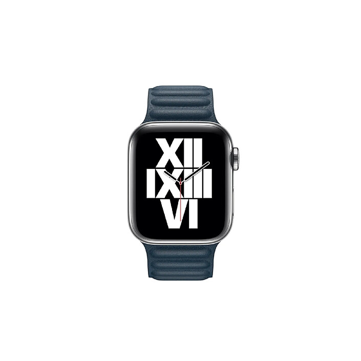 Avizar Bracelet pour Apple Watch 38/40 et 41mm à maillons magnétiques Bleu