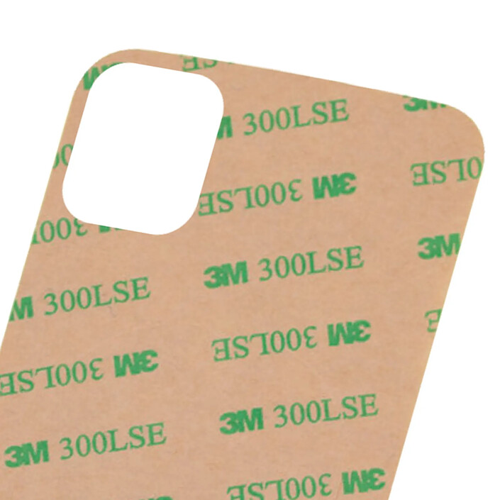 Acheter Clappio Adhésif Vitre arrière 3M pour iPhone 11 Forte adhérence Transparent
