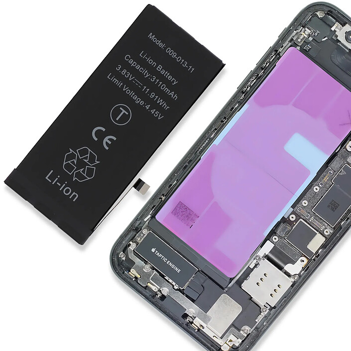 Avis Clappio Adhésif Batterie pour iPhone 11 Fixation Solide Transparent