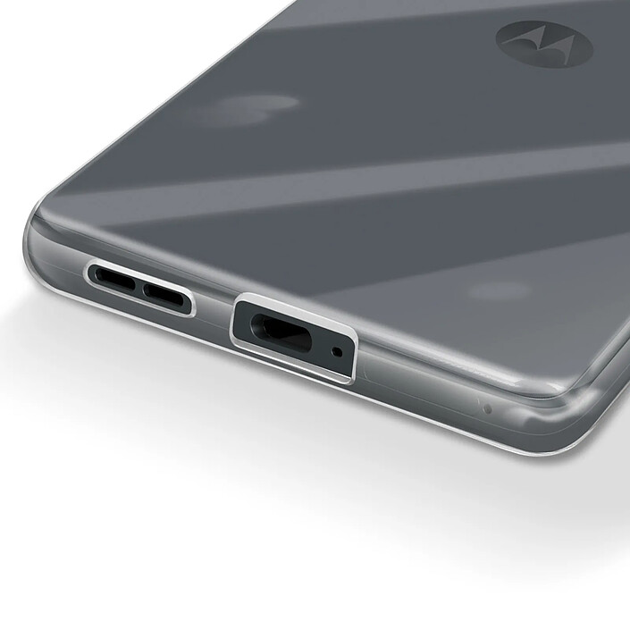 Avizar Coque Fine pour Motorola Moto G85 Épaisseur 0.3mm Anti-humidité Transparent pas cher